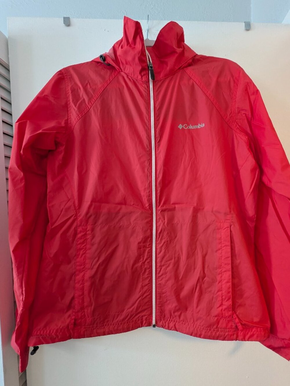 Columbia Red Women's Windbreaker